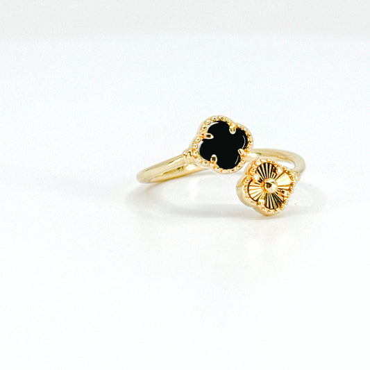Anillo Trébol ✨ Oro18k