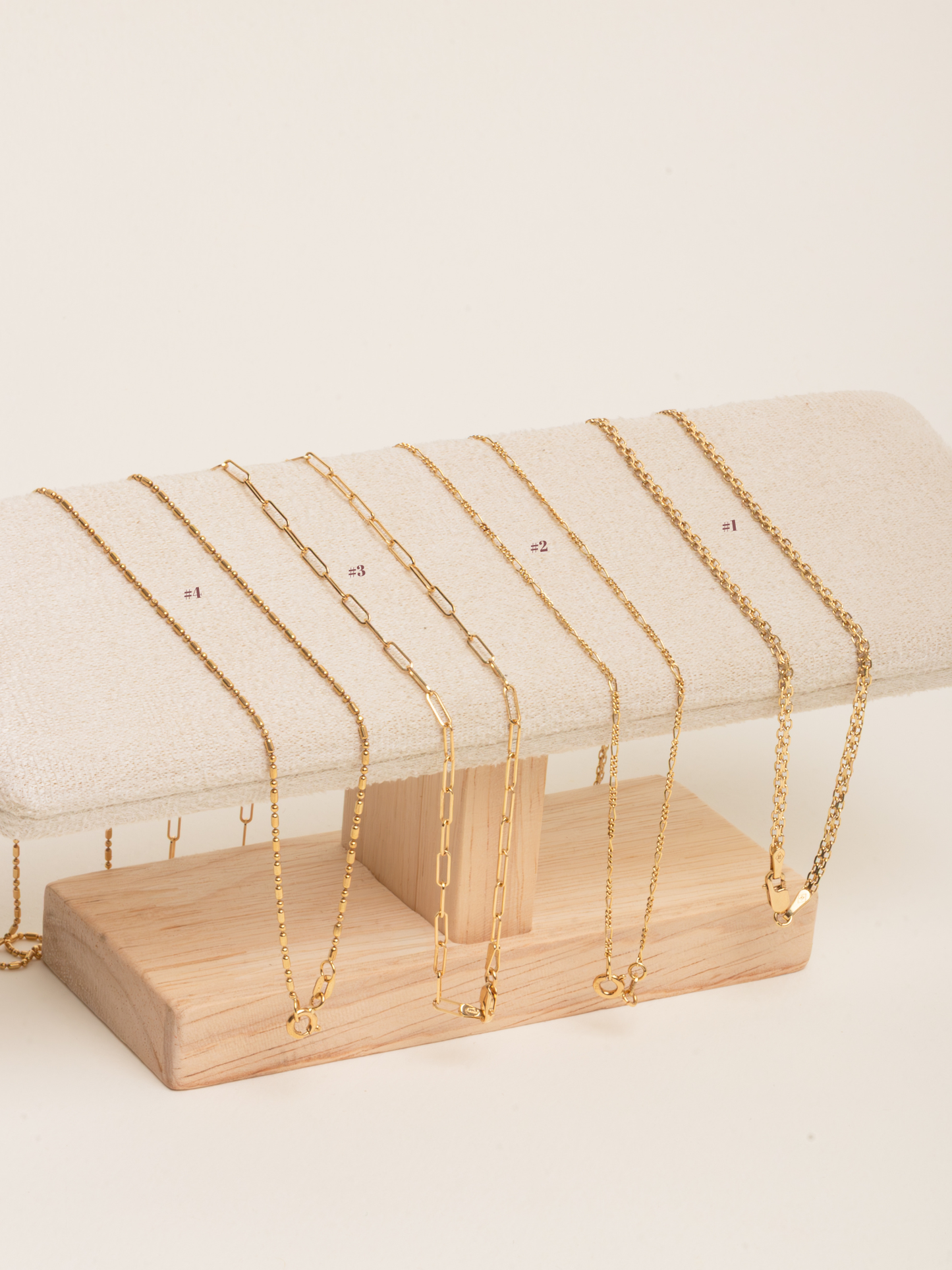 Cadenas de Oro 18k – Colección 45 cm