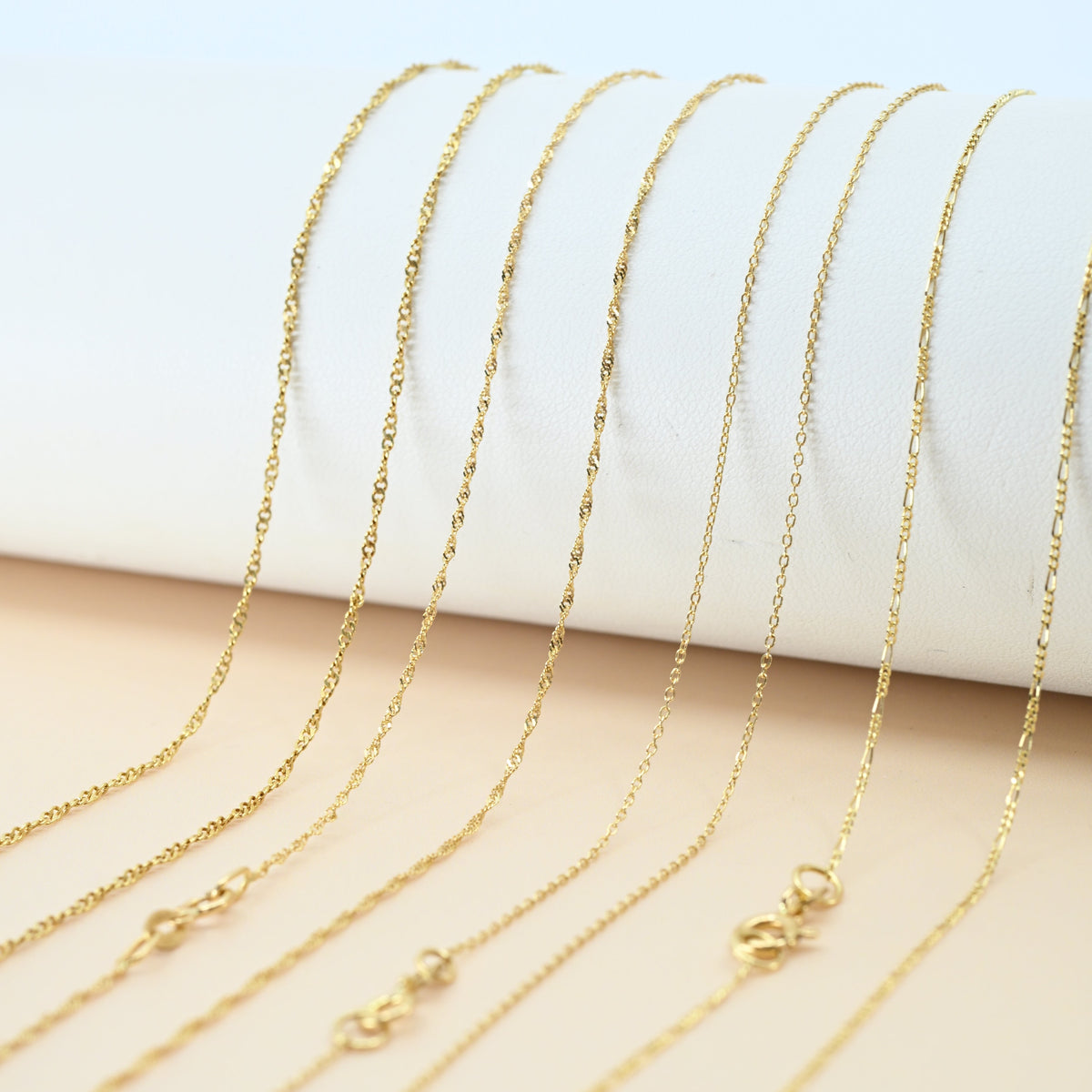 Cadenas de Oro 18k – Colección 45 cm
