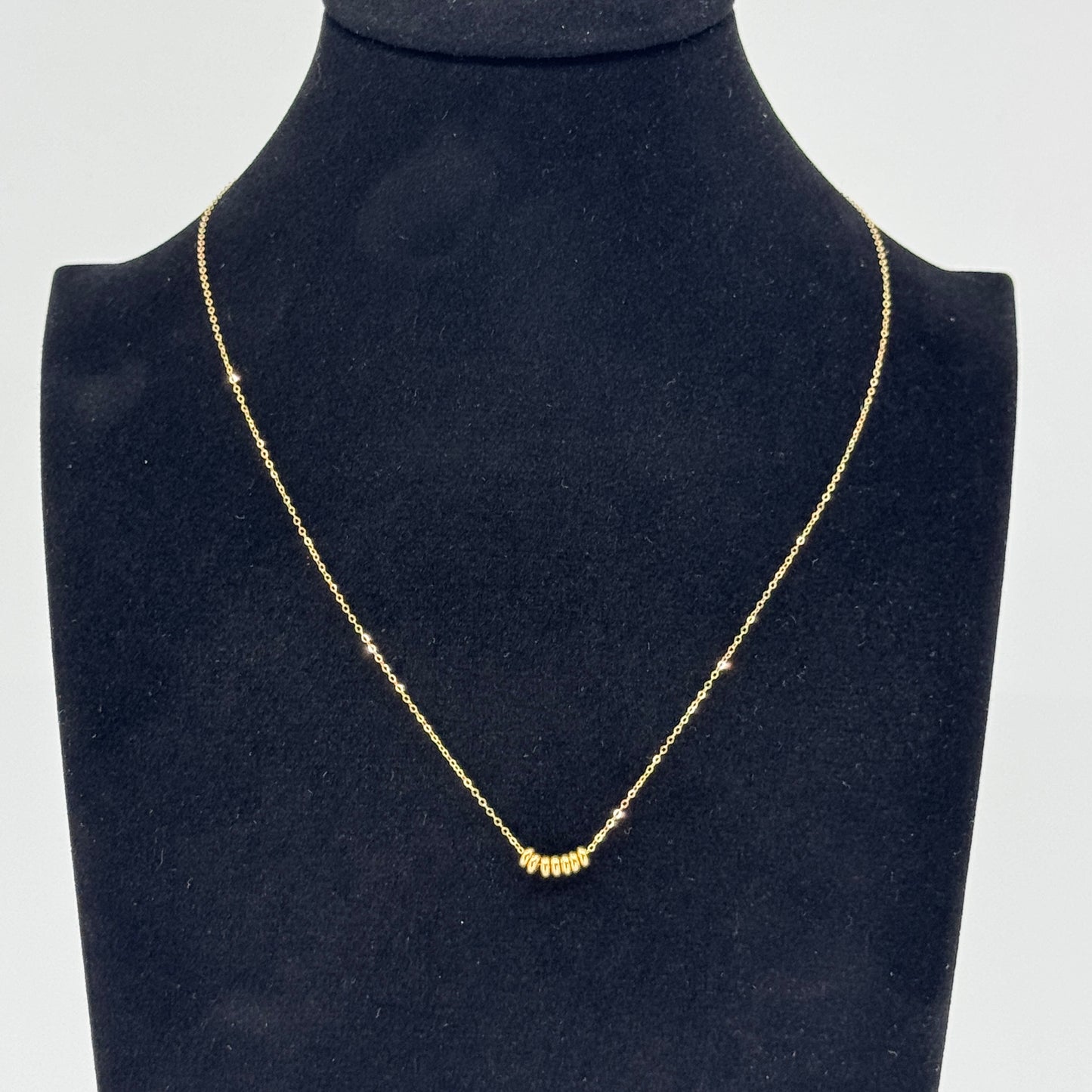 Collar Donas Centrales en Oro 18K