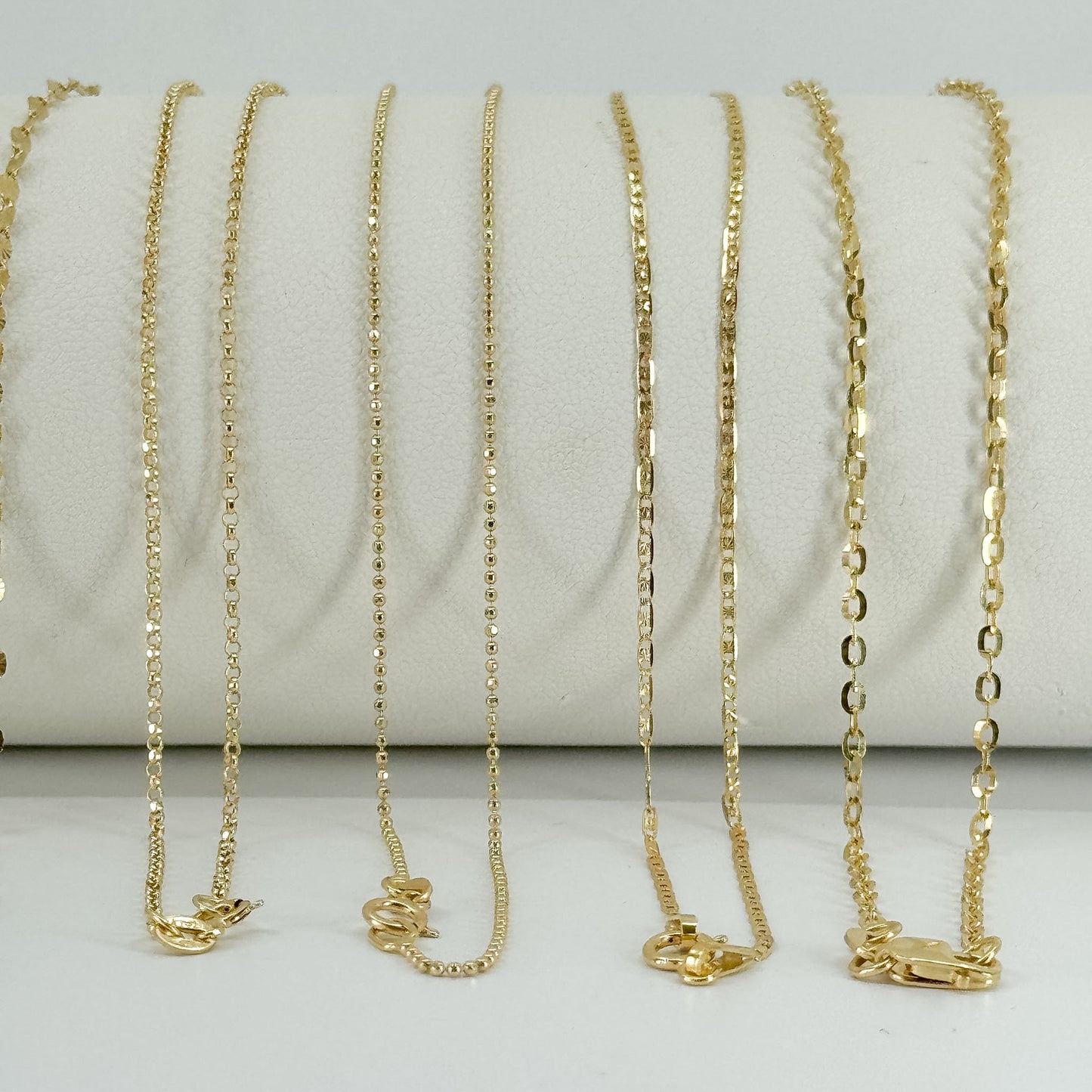 Cadenas de Oro 18k – Colección 45 cm