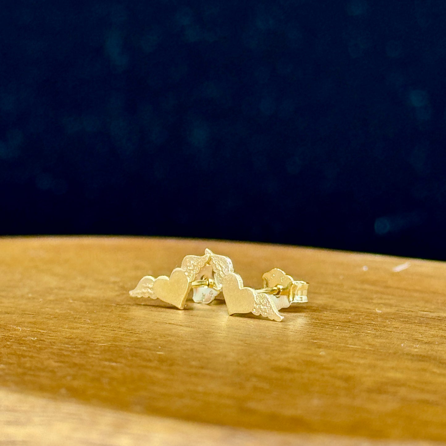 Aretes Corazón Alado