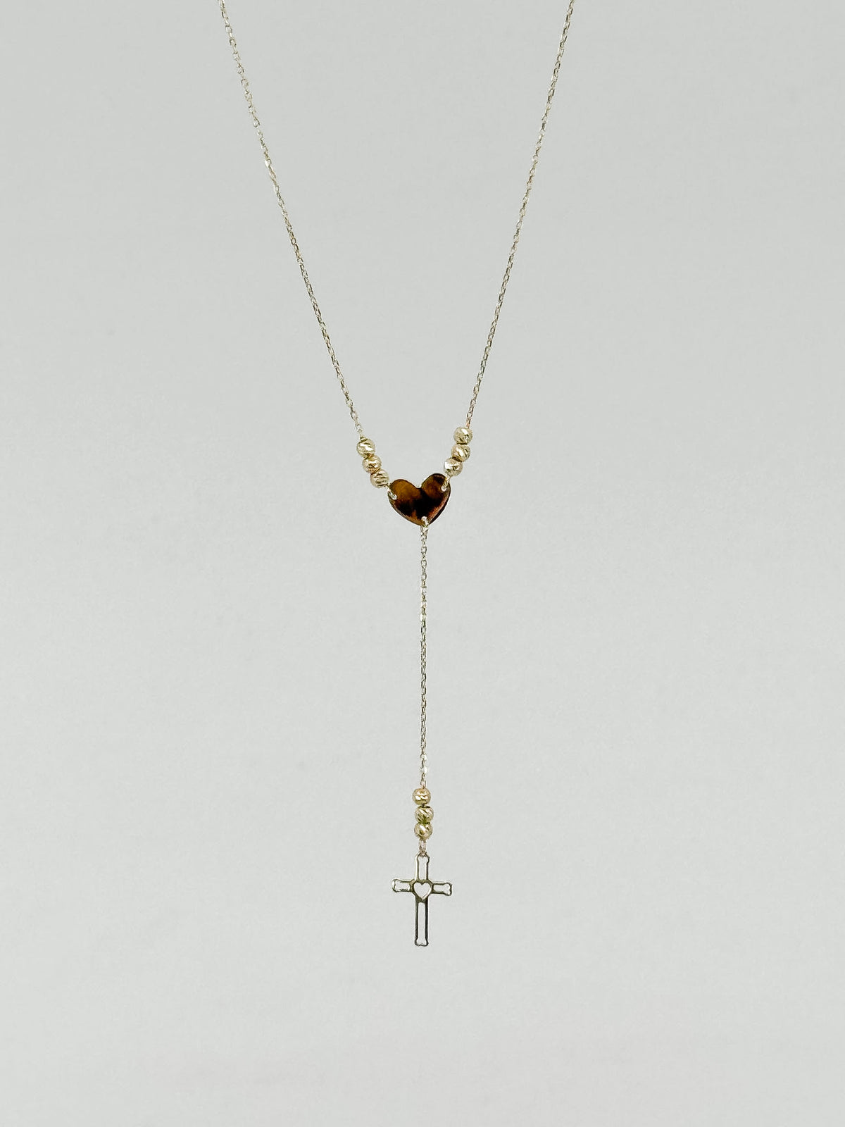 Collar Rosario Corazón