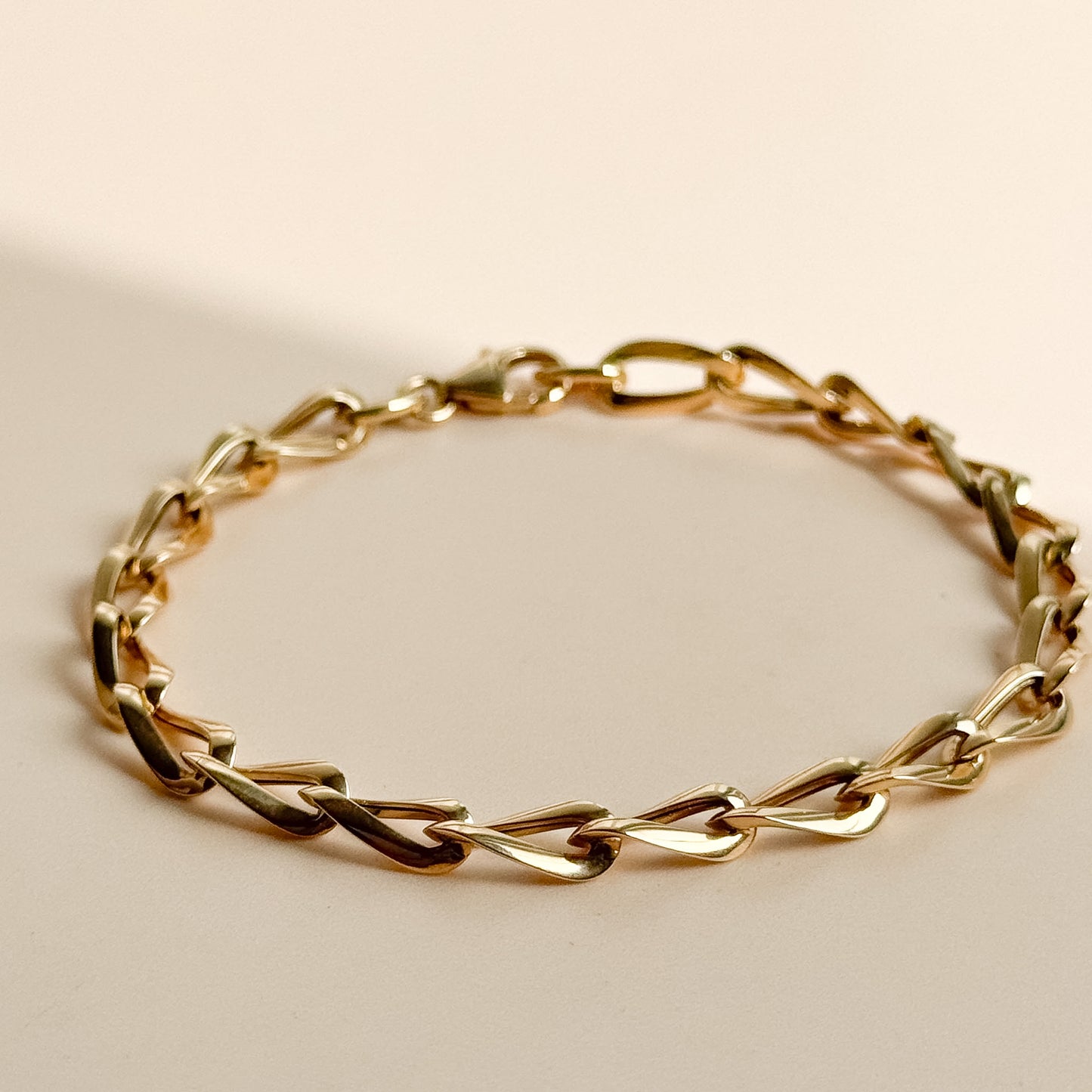 Pulsera Eslabón Mariner de Oro 18K