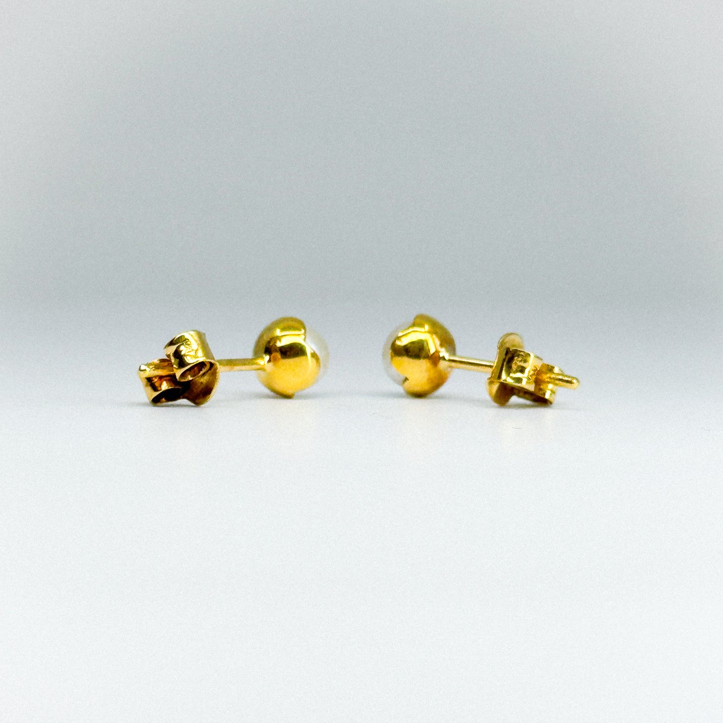 Aretes perla cultivada