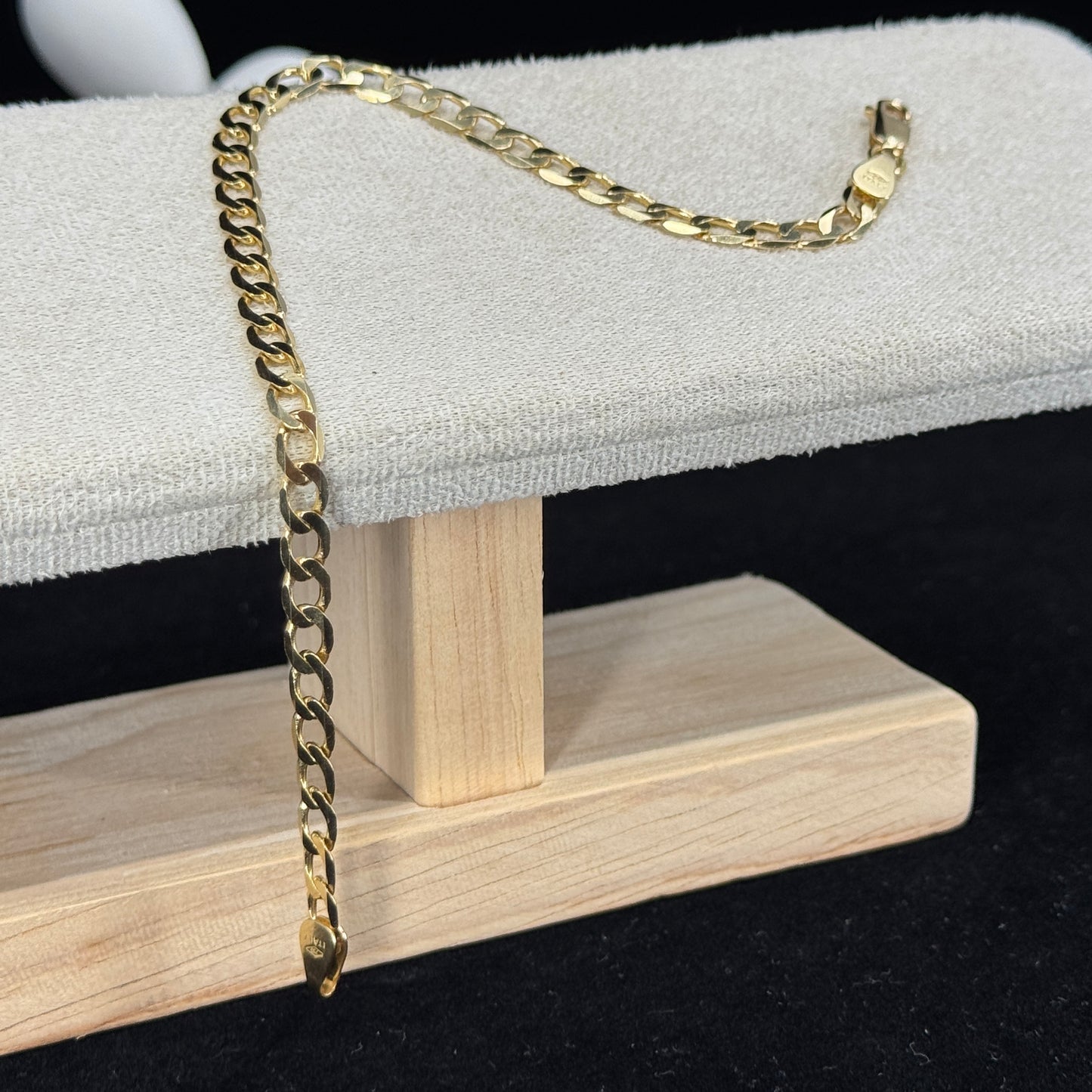 Pulsera Cubana Clásica – Oro 18K