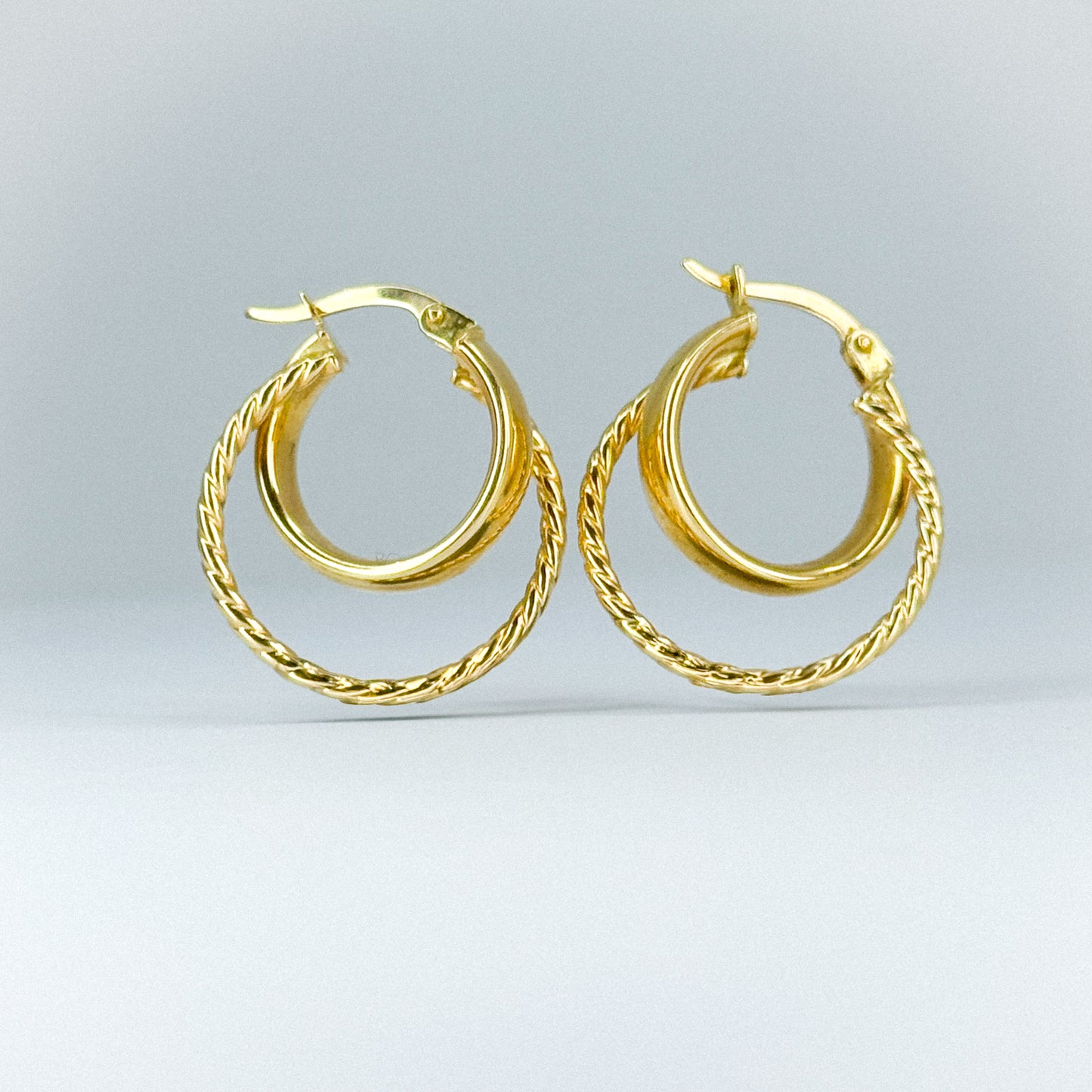 Argollas Dúo entrelazado