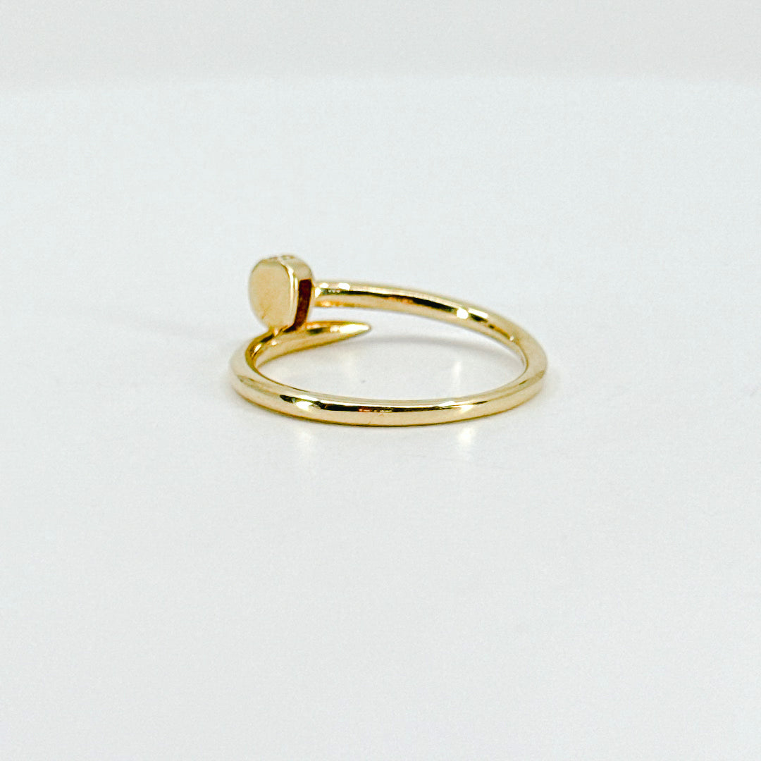 Anillo Clavo Cristales