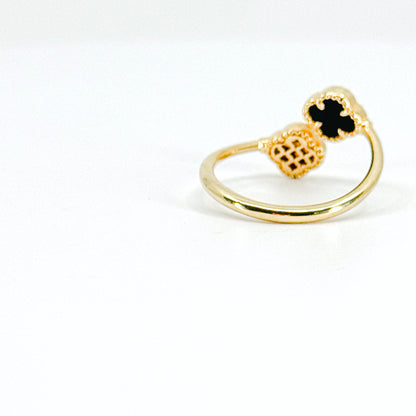 Anillo Trébol ✨ Oro18k