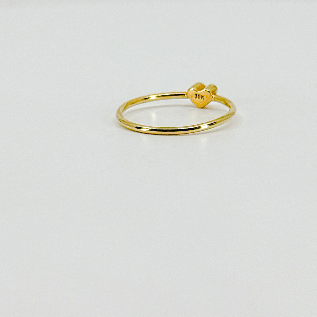 Anillo de Corazón Liso