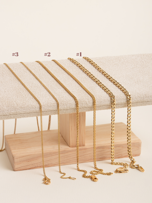 Cadena Pancer 18k Clásica