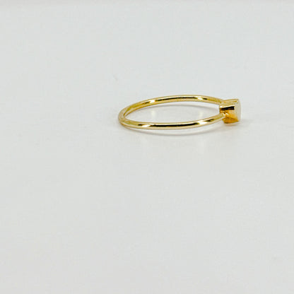 Anillo de Corazón Liso