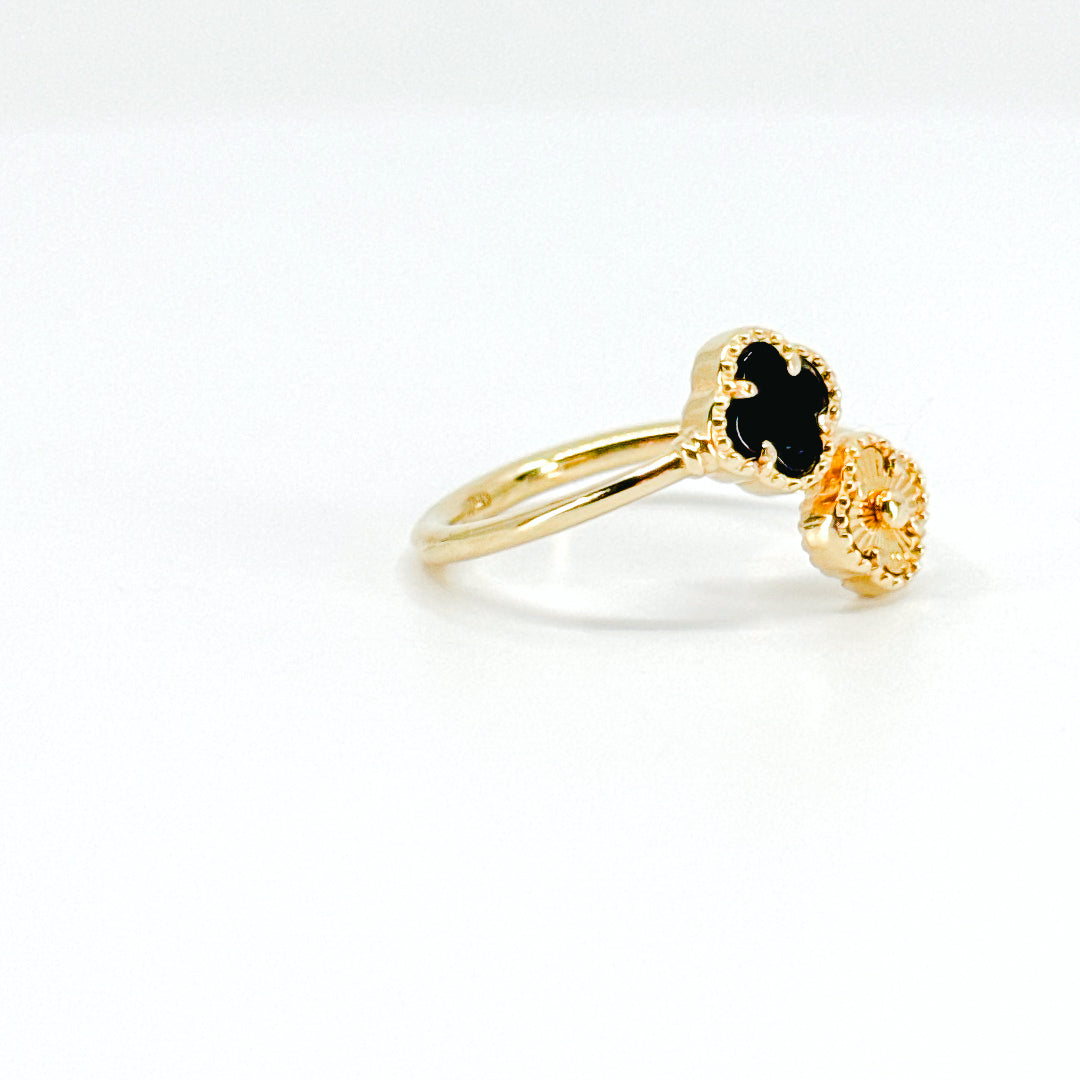 Anillo Trébol ✨ Oro18k