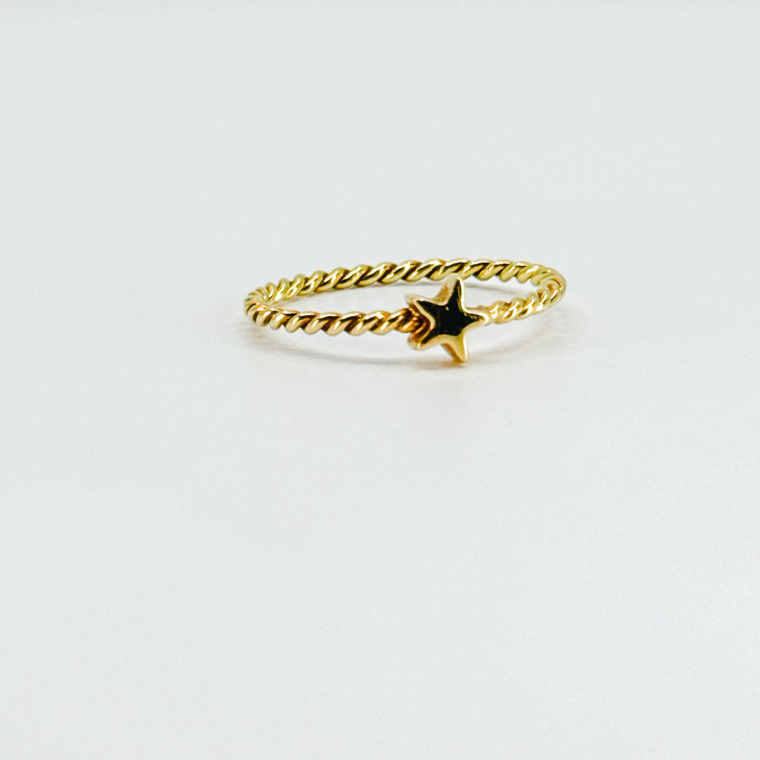 Anillo Entorchado Estrella