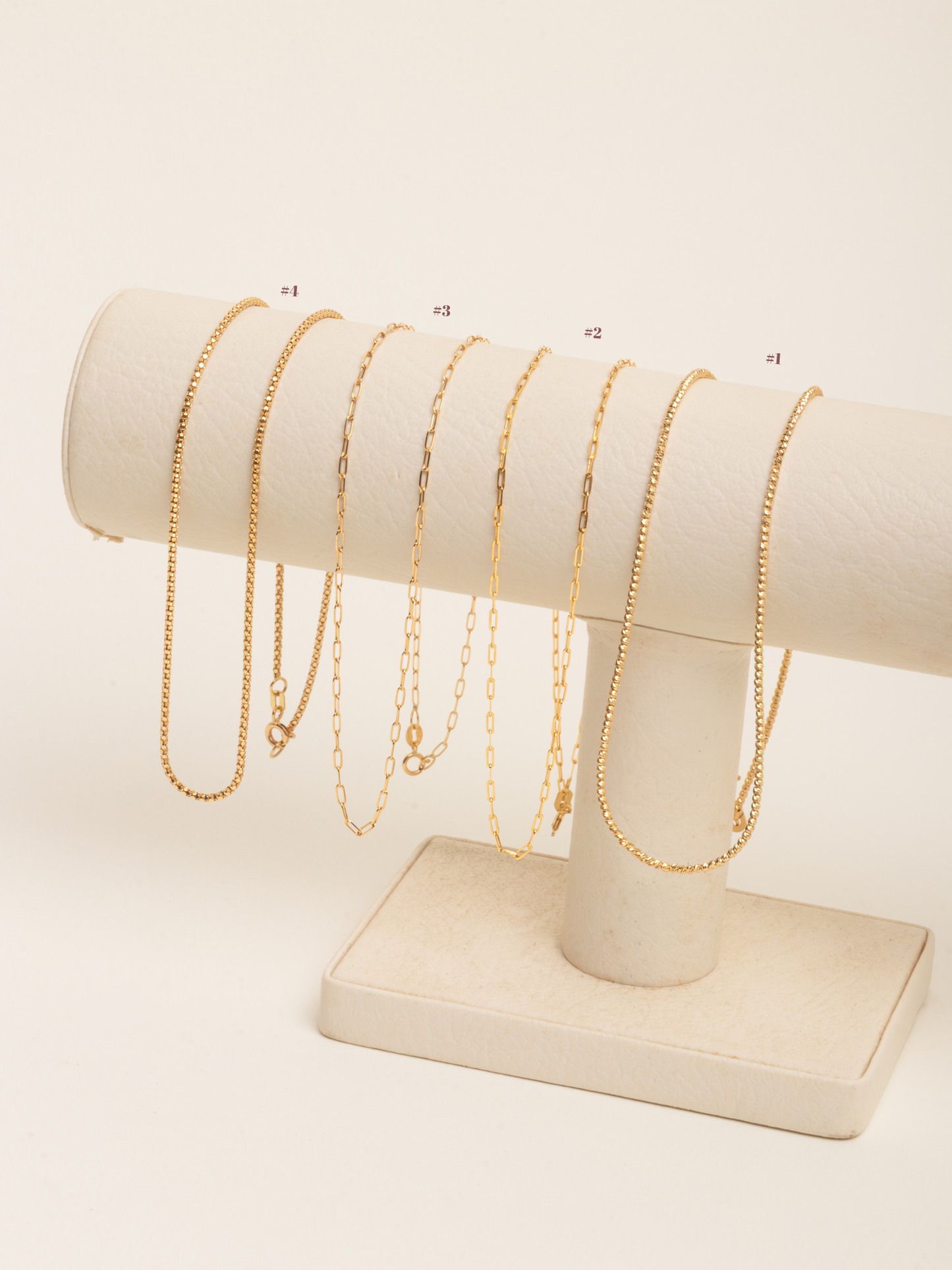 Cadenas de Oro 18k – Colección 40 cm