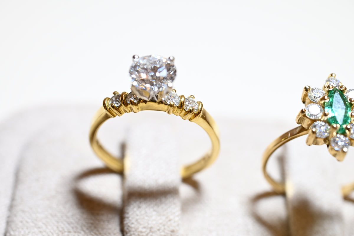 Anillo de Compromiso Eternal Love – Diamante 1 Quilate en Oro 18K