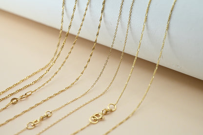 Cadenas de Oro 18k – Colección 45 cm