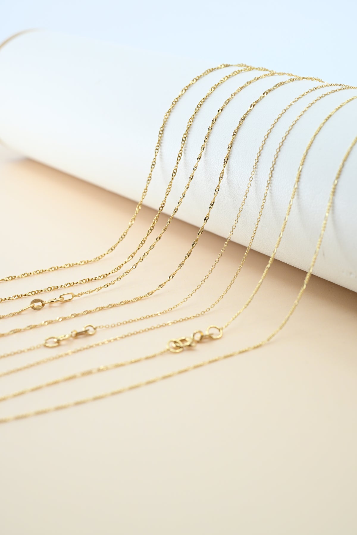 Cadenas de Oro 18k – Colección 45 cm
