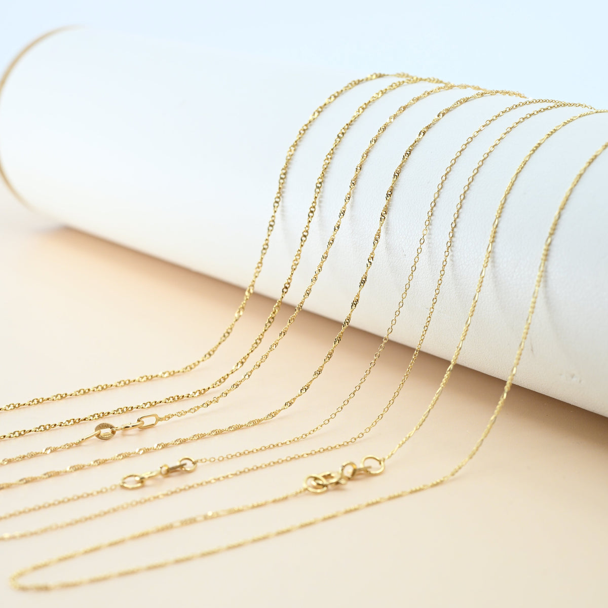 Cadenas de Oro 18k – Colección 45 cm