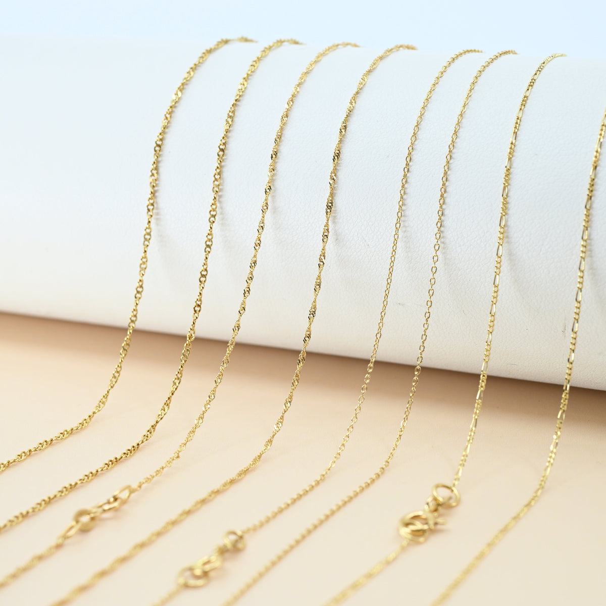 Cadenas de Oro 18k – Colección 45 cm