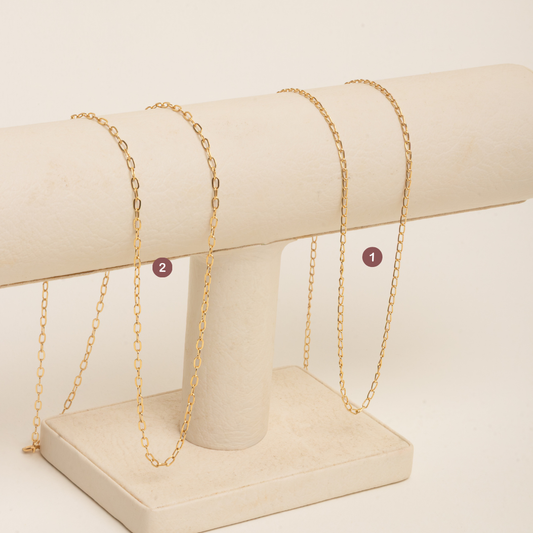 Cadenas de Oro 18k 50cm