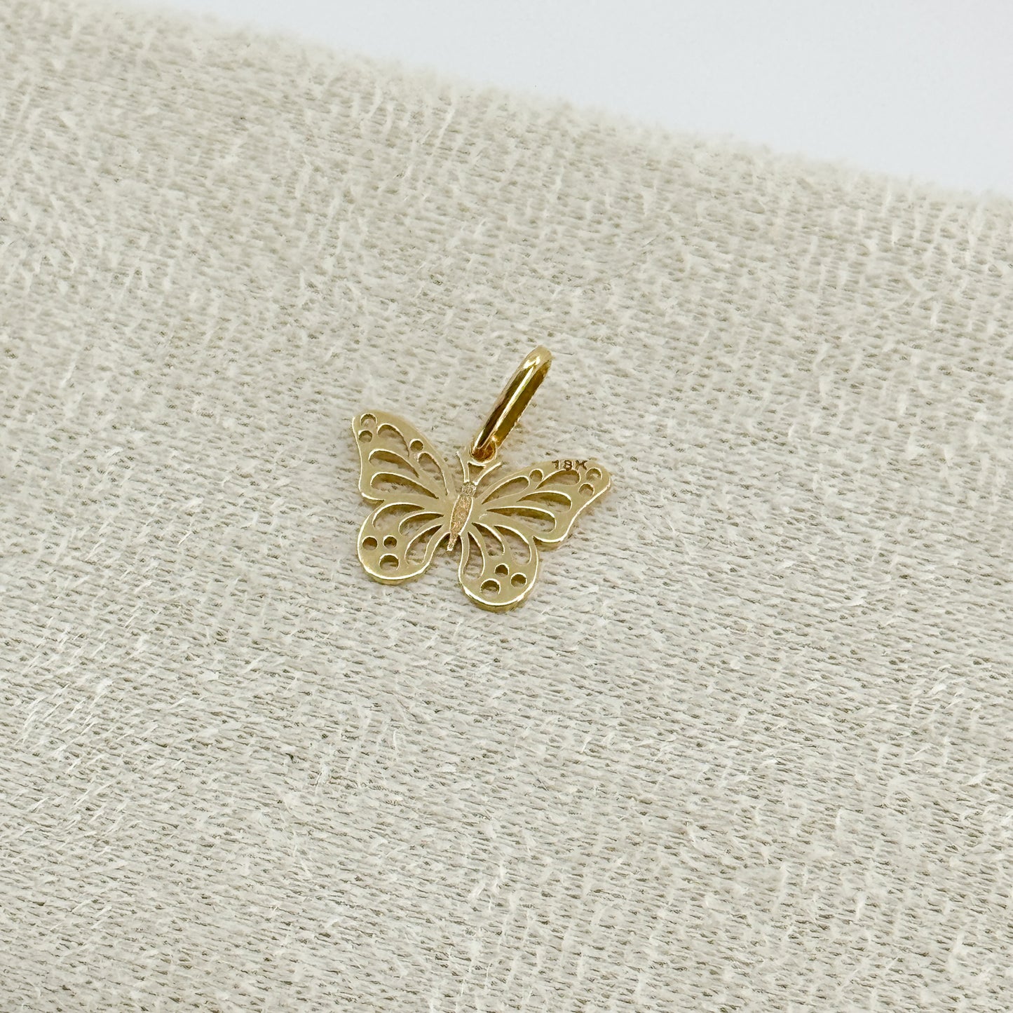 Dije Mariposa de Luz oro 18k ✨