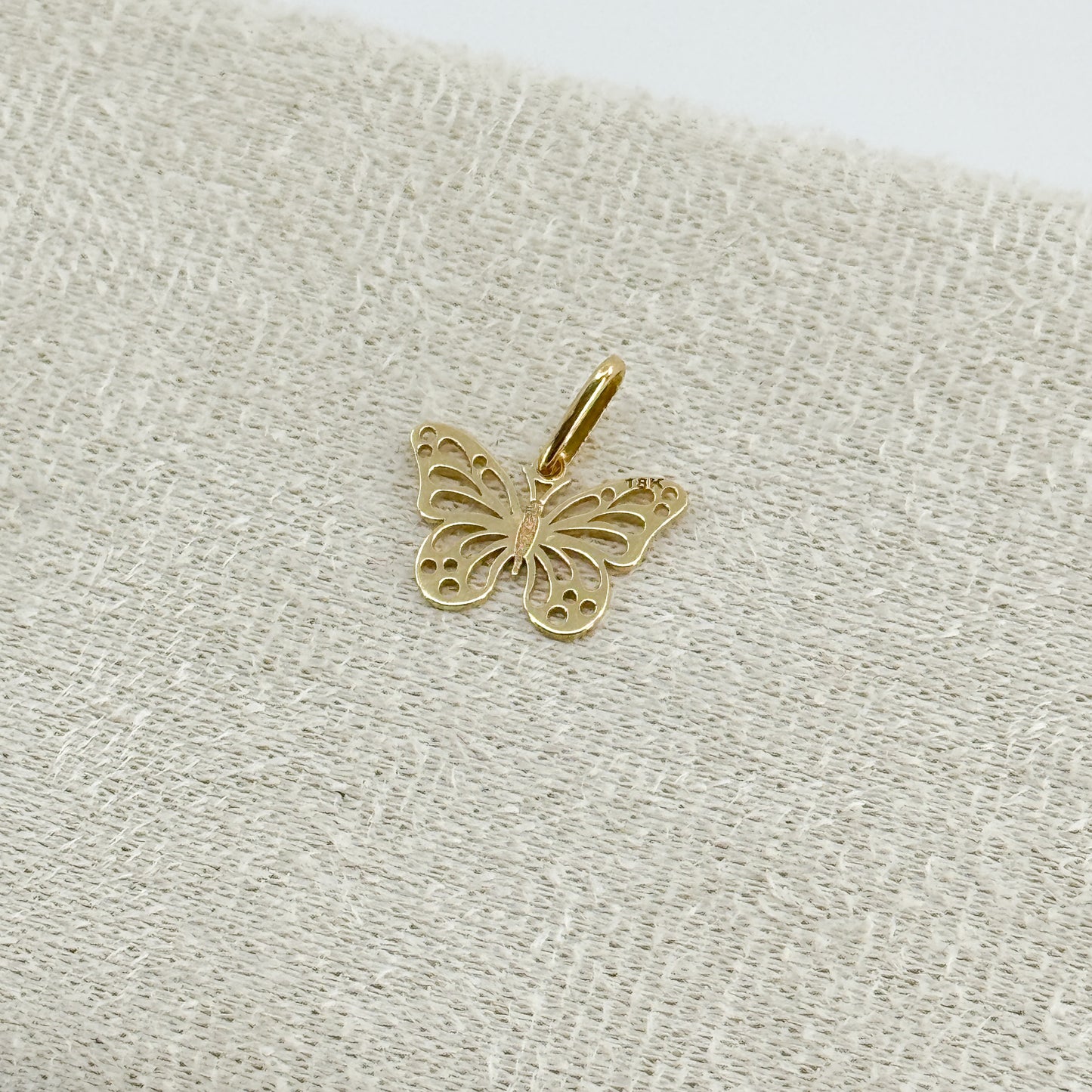 Dije Mariposa de Luz oro 18k ✨