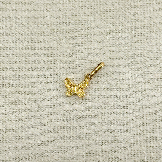 Dije Mariposa Dual oro 18k ✨