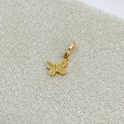 Dije Mariposa Dual oro 18k ✨
