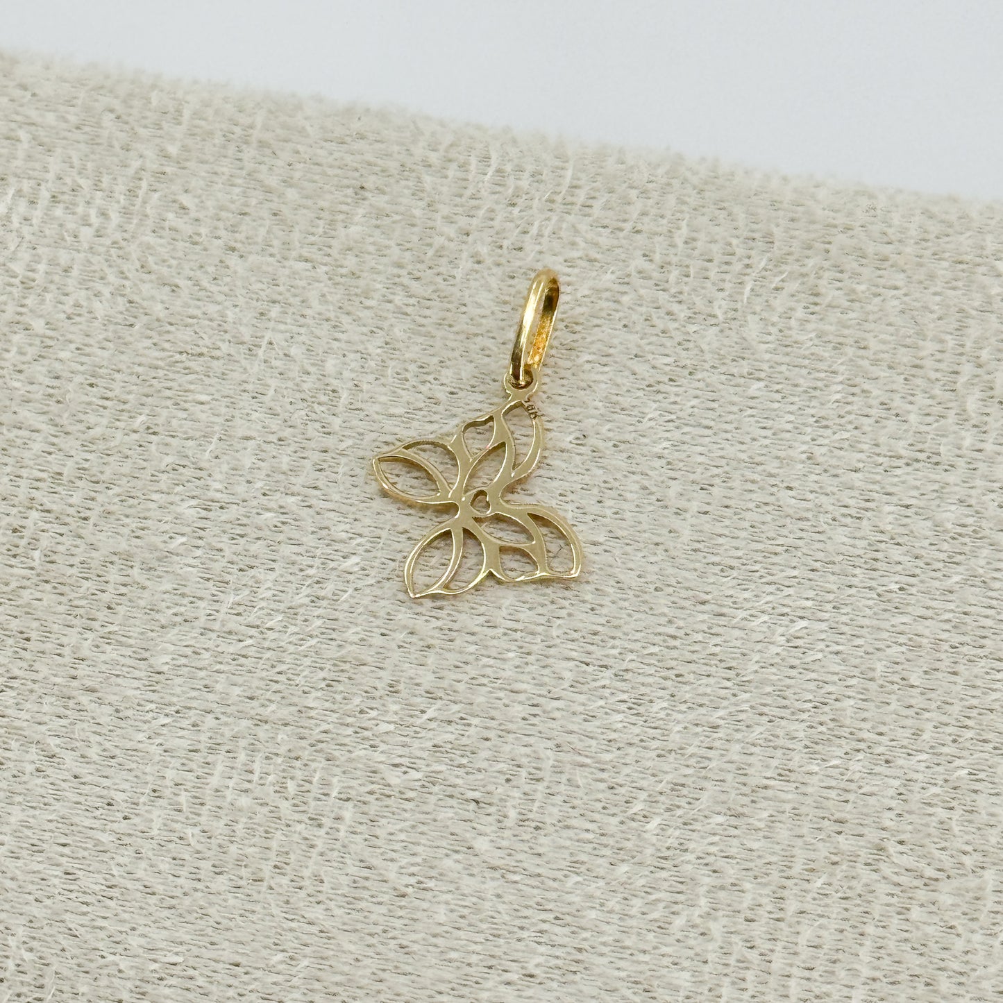 Dije Mariposa Suspendida oro 18k ✨