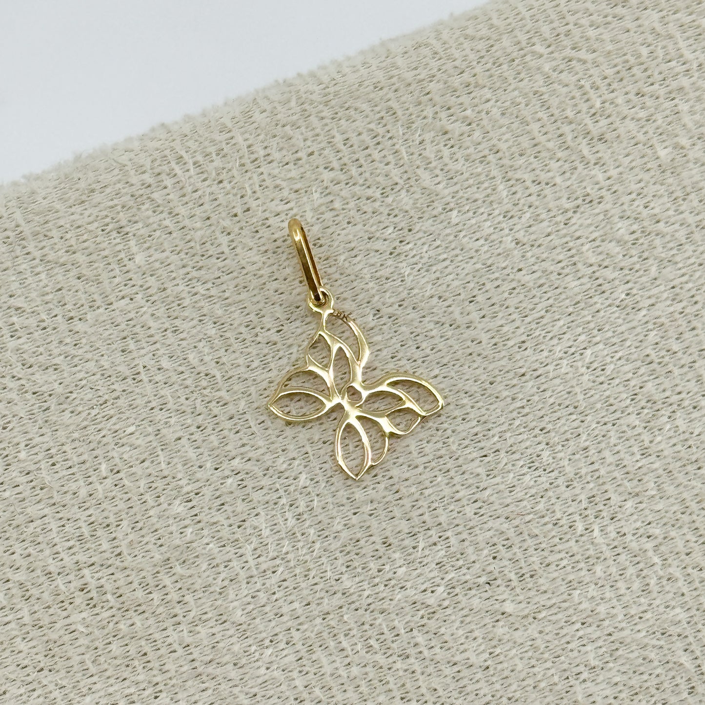Dije Mariposa Suspendida oro 18k ✨