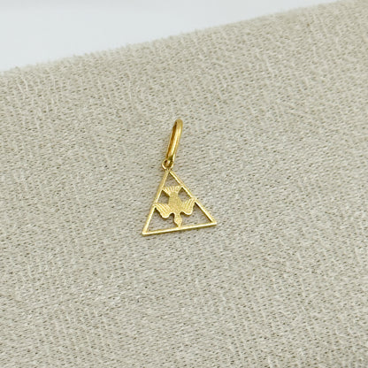 Dije “Triángulo de la Paz”