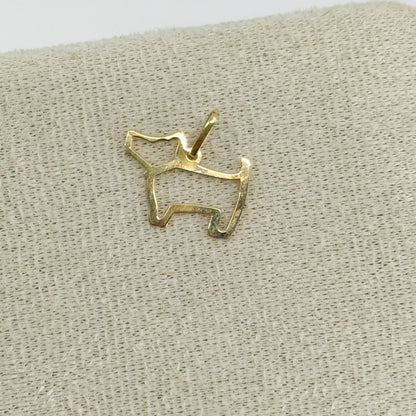 Dije Perrito Outline