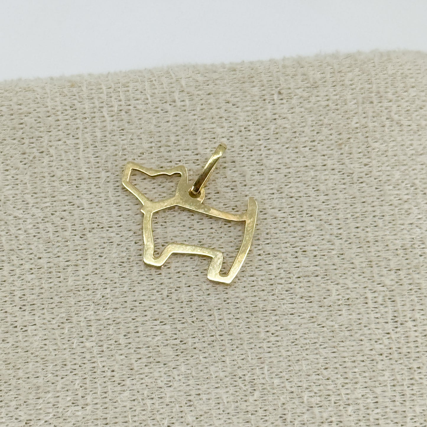 Dije Perrito Outline