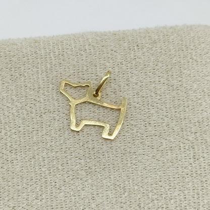 Dije Perrito Outline