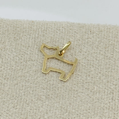 Dije Perrito Outline