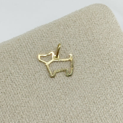 Dije Perrito Outline