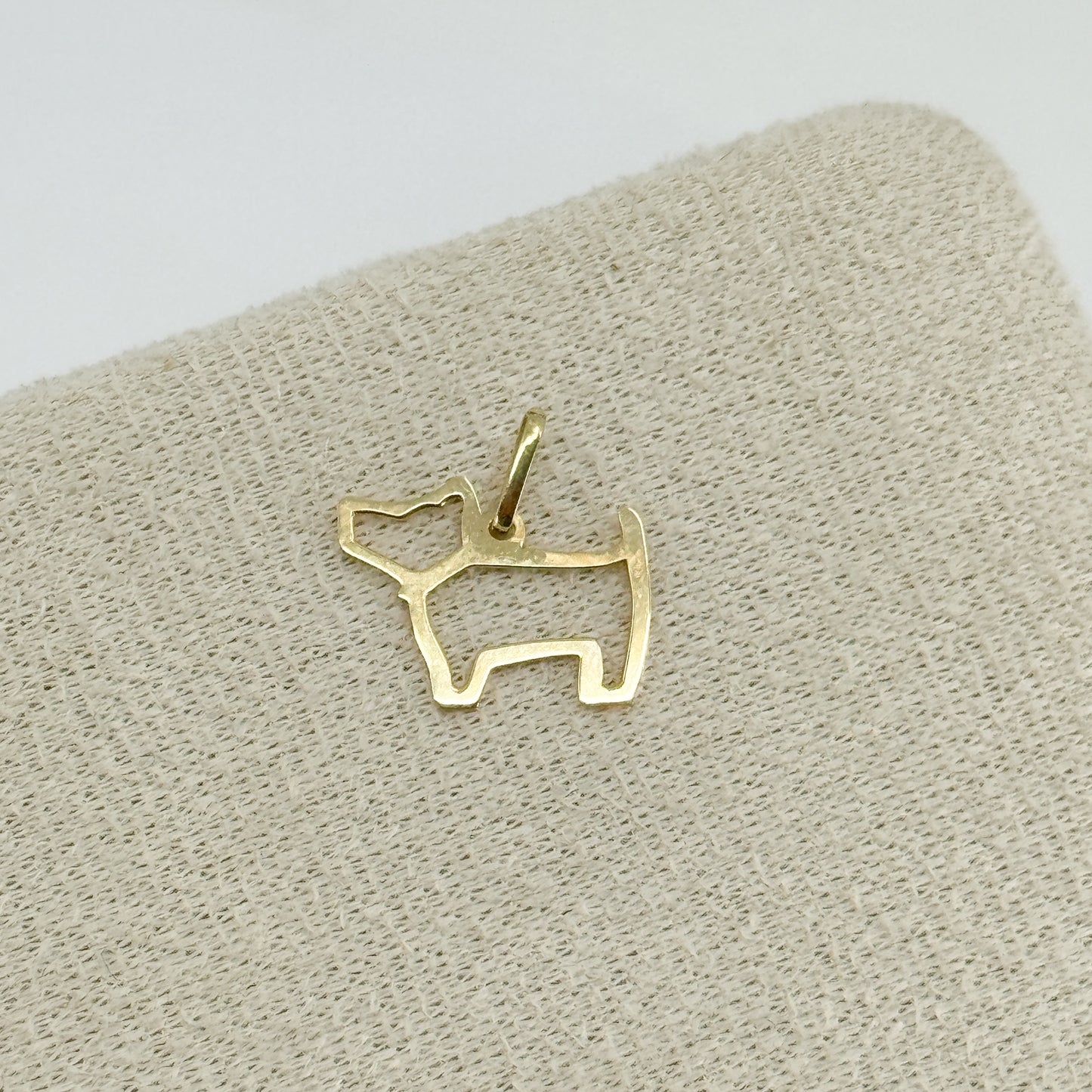 Dije Perrito Outline