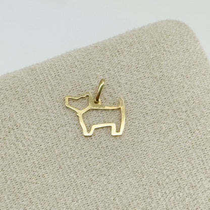 Dije Perrito Outline