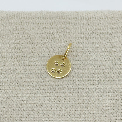 Dije Huellitas Circle