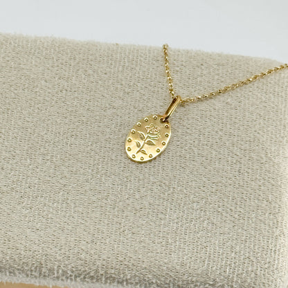 Dije “Rosa Grabada”