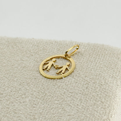 Dije Corazón Unido oro 18k ✨