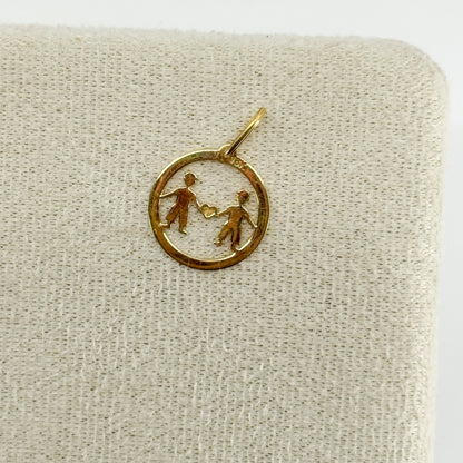 Dije Corazón Unido oro 18k ✨