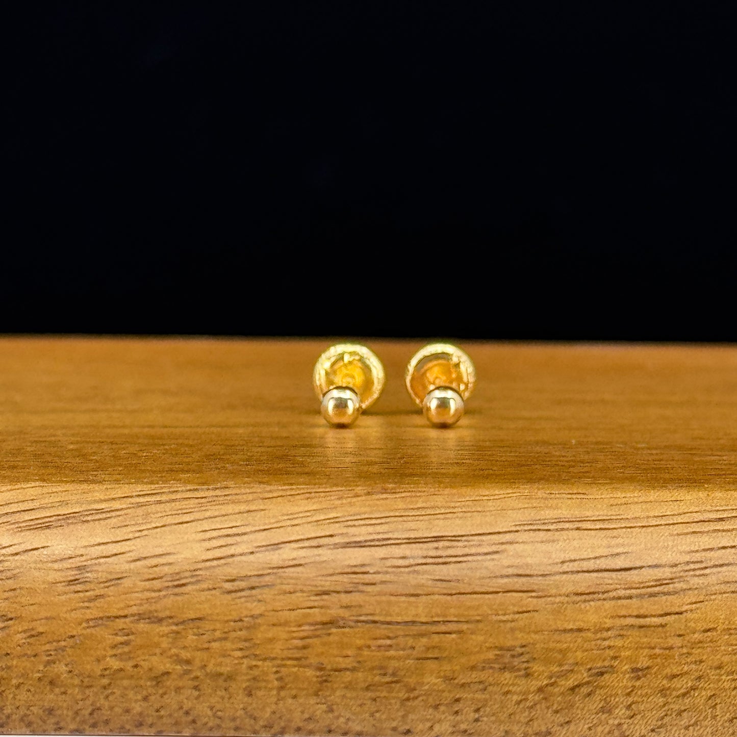 Aretes tipo topito bombita