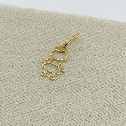 Dije Niña oro 18k ✨