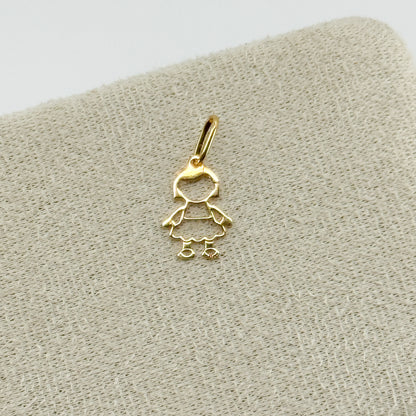 Dije Niña oro 18k ✨