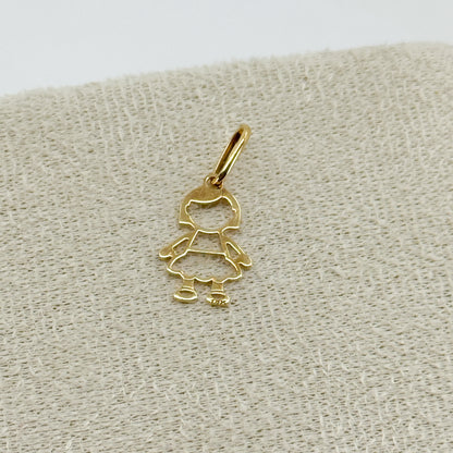 Dije Niña oro 18k ✨