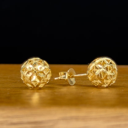Aretes esfera con textura de malla