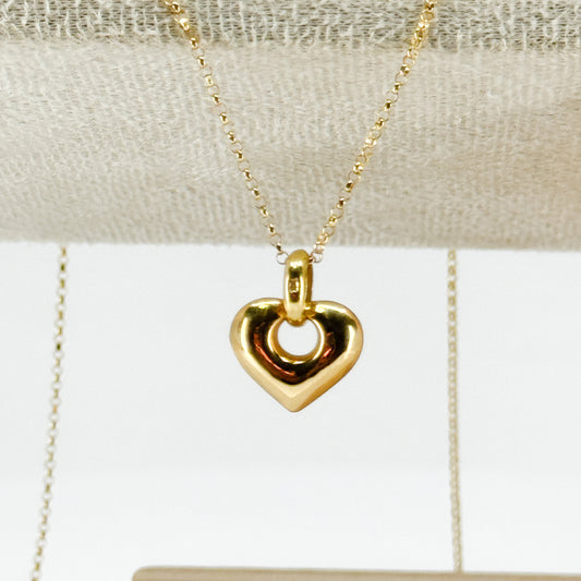 Dije Heart Halo Bombé