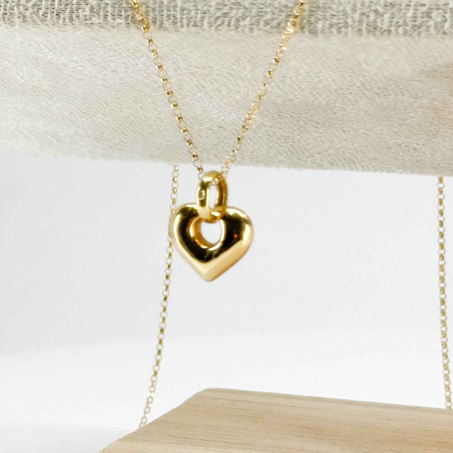 Dije Heart Halo Bombé